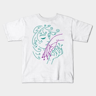 this is a shirt design about lesbians Kids T-Shirt